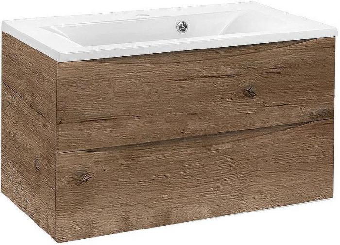 Тумба под раковину Vincea Mia 90 VMC-2MA900VO подвесная V.Oak