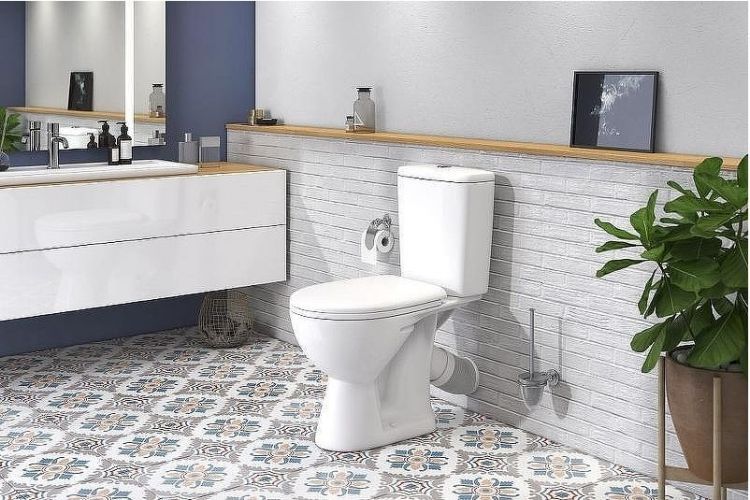 Унитаз компакт Rosa Стиль 4630055558391 Белый с бачком и сиденьем Микролифт