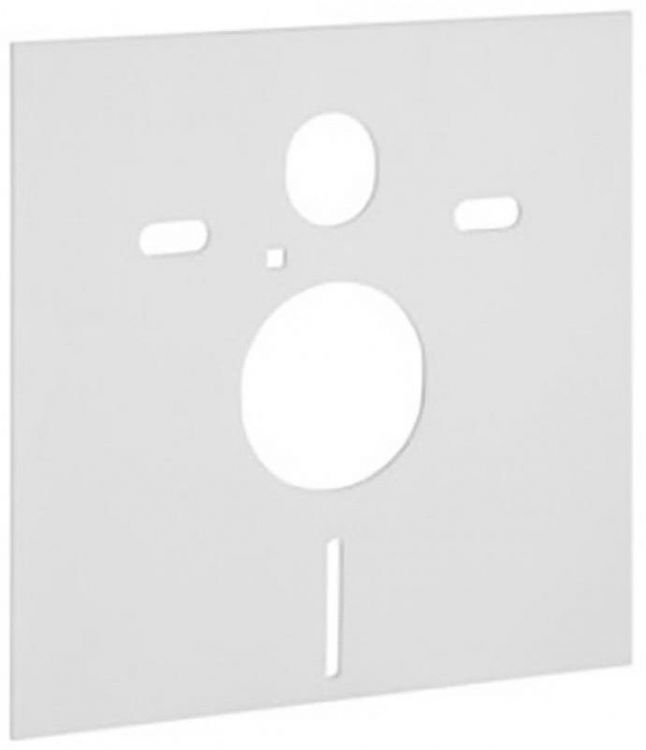 Комплект унитаза Owl 1975 Vind Cirkel-H OWLT190305 с сиденьем Микролифт и инсталляцией WeltWasser WW Marberg 507 10000005949+10000005952 с клавишей смыва Хром глянцевый