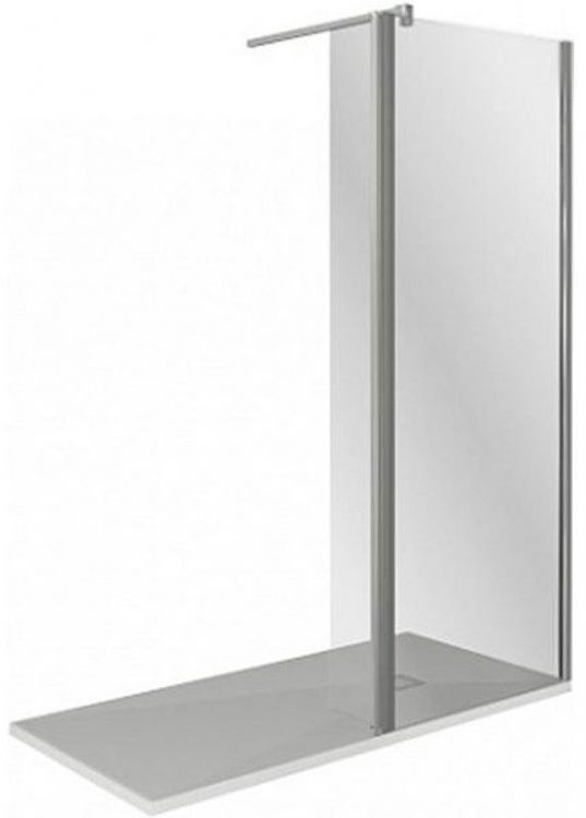 Душевая перегородка Good Door Walk In SP2-80-C-CH 80x28 профиль Хром стекло прозрачное