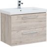 Тумба под раковину Dreja Gio 80 77.0104D подвесная Дуб кантри