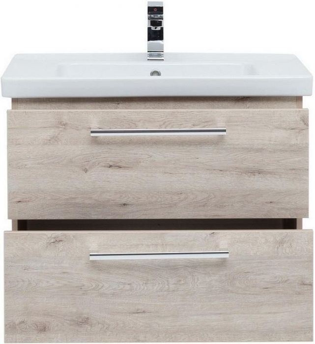 Тумба под раковину Dreja Gio 80 77.0104D подвесная Дуб кантри