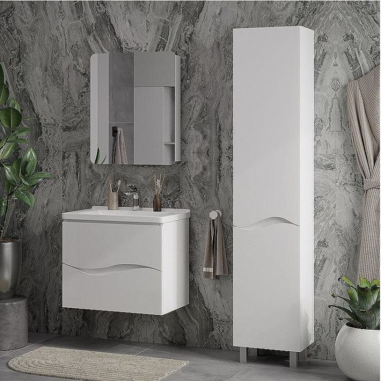 Зеркальный шкаф Volna 60 szVLN60-06 Белый