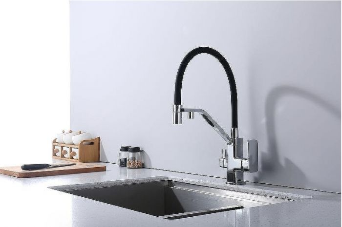 Смеситель для кухни Raglo R85.62 Хром Черный