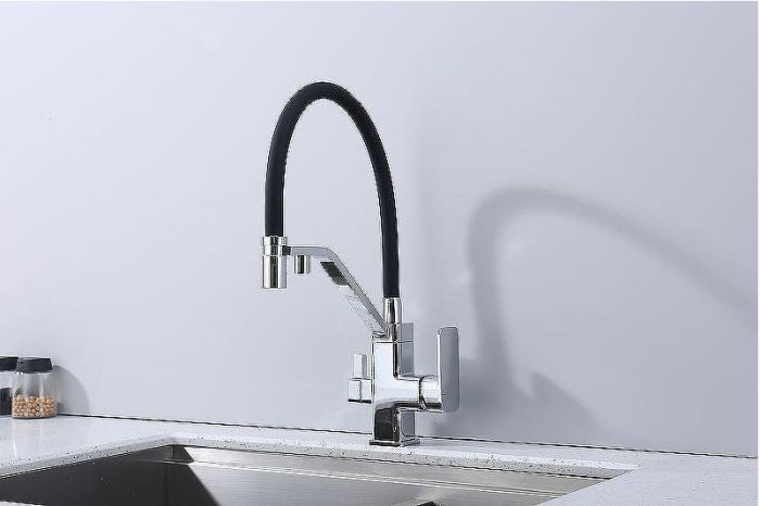 Смеситель для кухни Raglo R85.62 Хром Черный