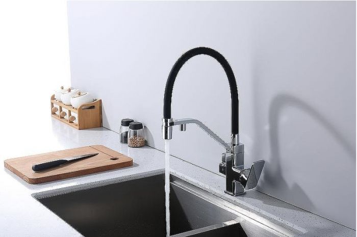 Смеситель для кухни Raglo R85.62 Хром Черный