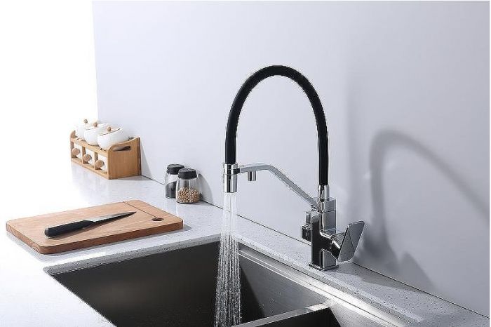 Смеситель для кухни Raglo R85.62 Хром Черный