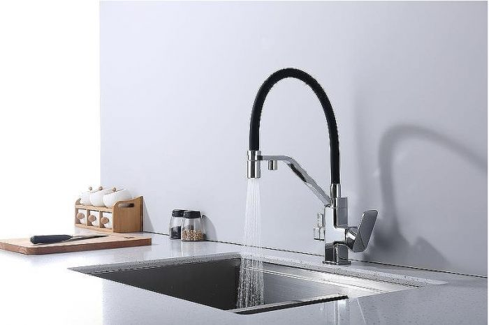 Смеситель для кухни Raglo R85.62 Хром Черный