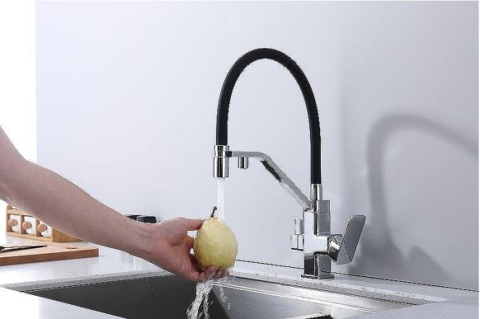 Смеситель для кухни Raglo R85.62 Хром Черный