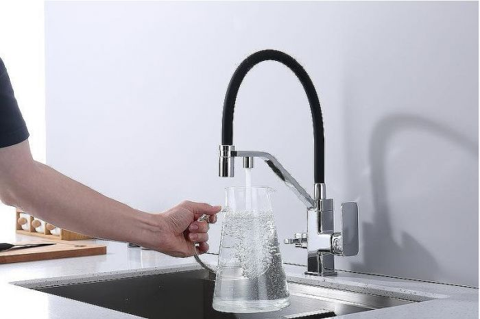 Смеситель для кухни Raglo R85.62 Хром Черный