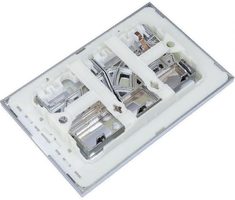 Клавиша смыва Schell Konklav SCL031220699 Хром глянцевый