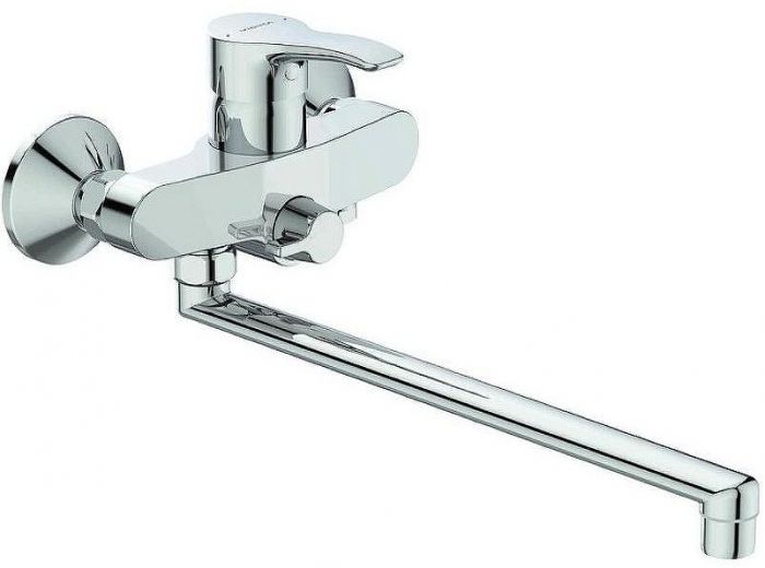 Смеситель для ванны Vidima Meloy BA412AA универсальный Хром