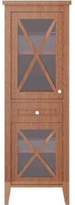 Шкаф пенал Creto Vetra 55 L 15-16056NL Орех