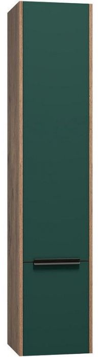 Шкаф пенал Brevita Greenwood 35 R GRE-05035-08П подвесной Зеленый матовый Дуб Галифакс олово