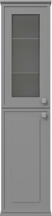 Шкаф пенал STWORKI Хадстен 34 L С16834 подвесной цвет Серый