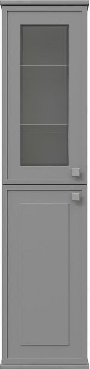 Шкаф пенал STWORKI Хадстен 34 L С16834 подвесной цвет Серый