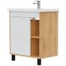 Тумба под раковину Volna Osmond 70 tnOSMOND70.1D-04 цвет Белый Дуб сонома