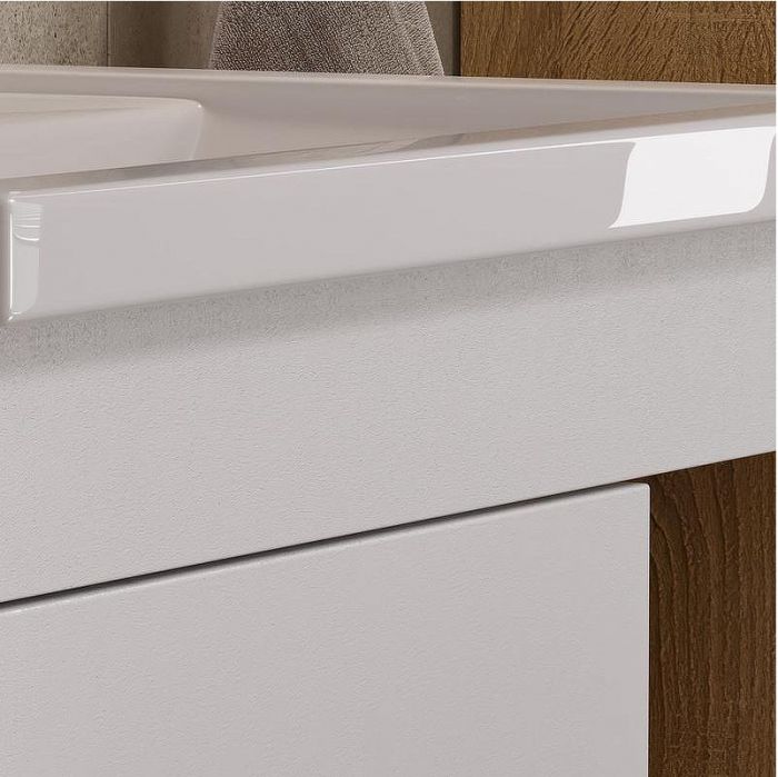 Тумба под раковину Volna Osmond 70 tnOSMOND70.1D-04 цвет Белый Дуб сонома