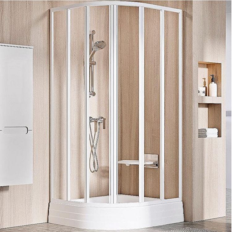 Душевой уголок Ravak Supernova SKKP6-90 90x90 3207O102Z1 профиль Белый стекло Transparent