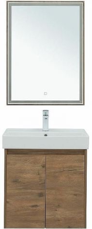 Комплект мебели для ванной Aquanet Nova Lite 60 302534 подвесной Дуб рустикальный