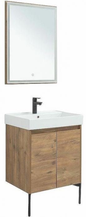 Комплект мебели для ванной Aquanet Nova Lite 60 302534 подвесной Дуб рустикальный