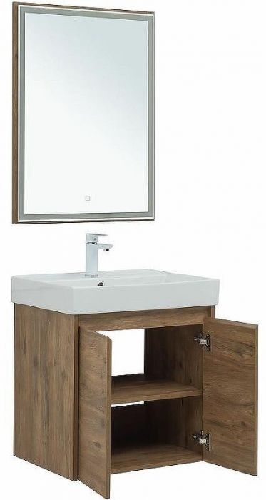 Комплект мебели для ванной Aquanet Nova Lite 60 302534 подвесной Дуб рустикальный