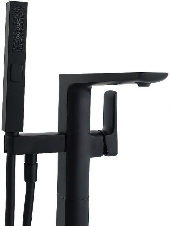 Смеситель для ванны Allen Brau Infinity 5.21009-31 Черный матовый Смеситель для ванны Allen Brau Infinity 5.21009-31 Черный матовый