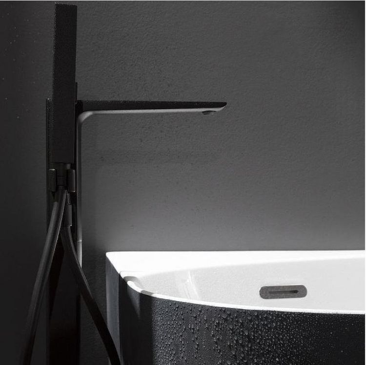 Смеситель для ванны Allen Brau Infinity 5.21009-31 Черный матовый Смеситель для ванны Allen Brau Infinity 5.21009-31 Черный матовый