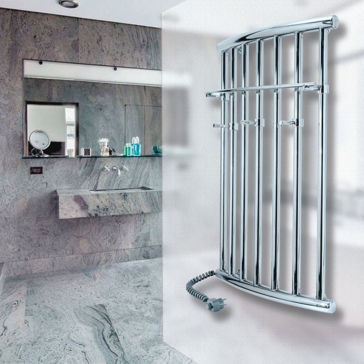 Полотенцесушитель электрический Laris Ларис П7 90х50 Полотенцесушитель электрический Laris Ларис П7 90х50