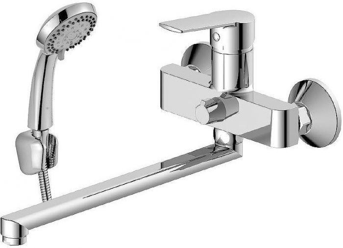 Смеситель для ванны Decoroom DR22043 универсальный Хром