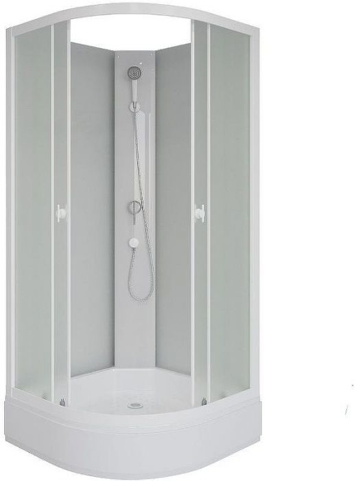 Душевая кабина Niagara Promo 80x80 P80/26/MT/BK без гидромассажа