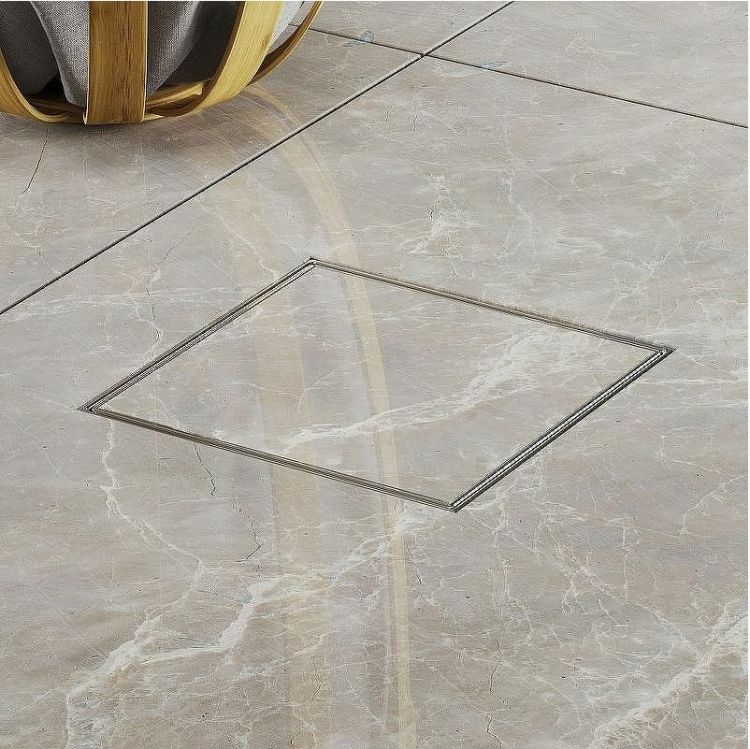 Душевой трап Paini C1381A с решеткой под плитку