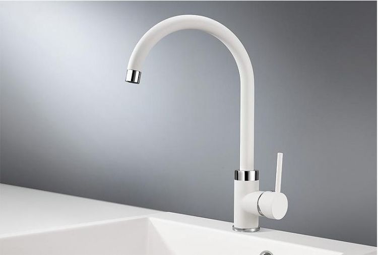 Смеситель для кухни Granula 2125 цвет Арктик