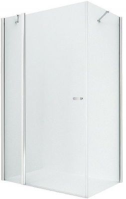Душевой уголок New Trendy New Soleo Chrome 100х110 K-0653 профиль Хром стекло прозрачное