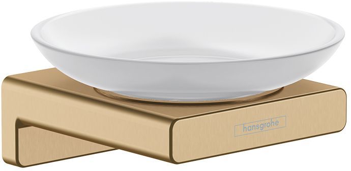 Hansgrohe AddStoris Мыльница, цвет: шлифованная бронза