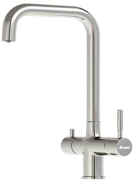 Смеситель для кухни Seaman Visconti SSL-7326-MS цвет Никель сатин