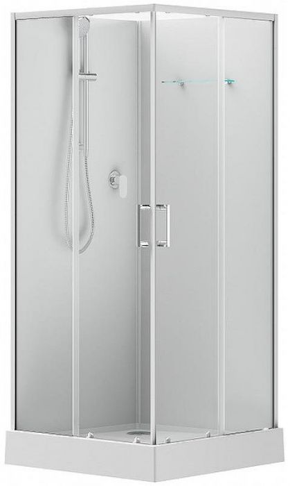 Душевая кабина Aquanet Passion EVO S White 90х90 281963 без гидромассажа