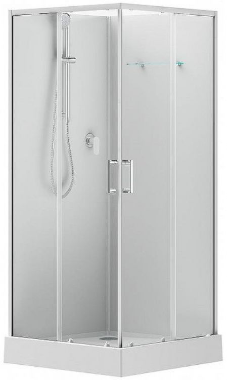 Душевая кабина Aquanet Passion EVO S White 90х90 281963 без гидромассажа