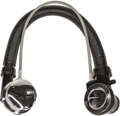 Слив-перелив Timo SPV1505 полуавтомат Хром Черный