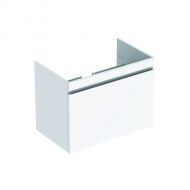 Тумба под раковину Geberit Renova Plan Slim, 78.8х58.5, белый глянец [869580000]