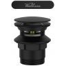 Слив-перелив Wellsee Useful Extras 231924000 click-clack цвет Черный матовый