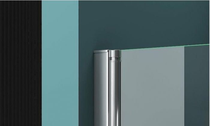 Душевой уголок BelBagno Albano 90х80 ALBANO-ASH-1-90/80-C-Cr профиль Хром стекло прозрачное