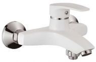 Смеситель для ванны Shevanik S5002F цвет Белый Хром