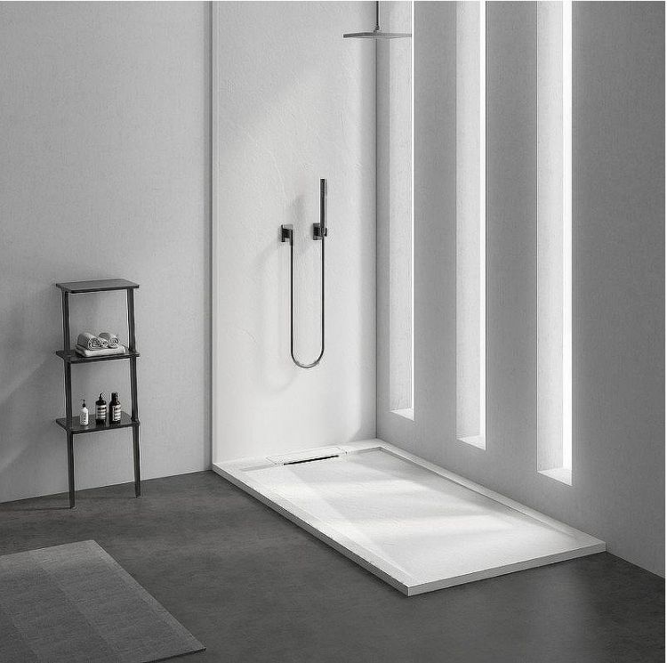 Душевой поддон из искусственного камня Esbano Luxe ESP-LX108W 100x80 ESPLX 108W Белый матовый Душевой поддон из искусственного камня Esbano Luxe ESP-LX108W 100x80 ESPLX 108W Белый матовый