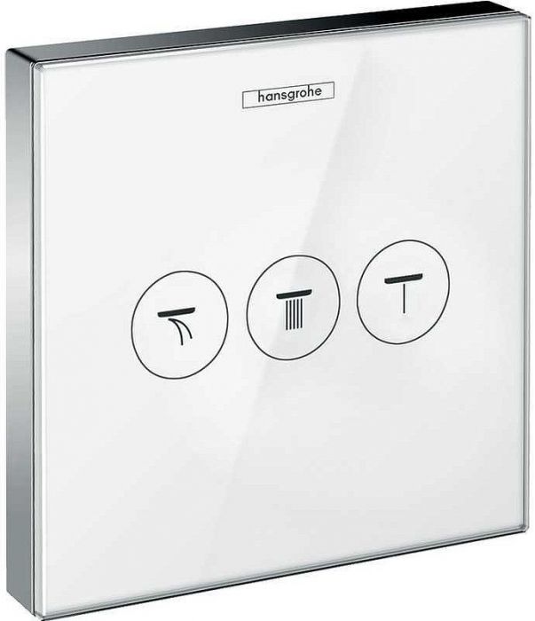 Переключатель потоков Hansgrohe ShowerSelect 15736400 Хром Белый