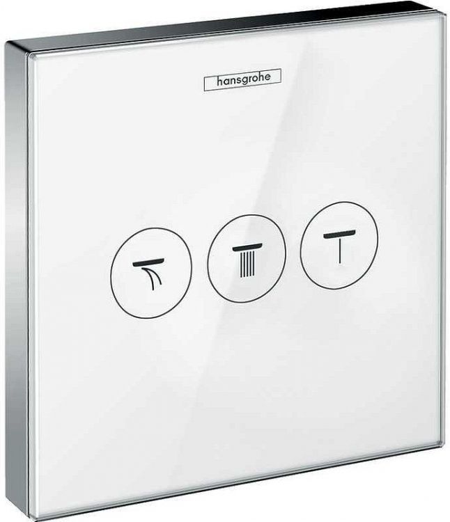 Переключатель потоков Hansgrohe ShowerSelect 15736400 Хром Белый Переключатель потоков Hansgrohe ShowerSelect 15736400 Хром Белый