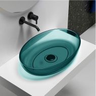 Раковина-чаша Abber Kristall 60 AT2801Aquamarin Бирюзовая