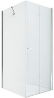 Душевой уголок New Trendy New Soleo Chrome 90х100 R D-0153A/D-0089B профиль Хром стекло прозрачное