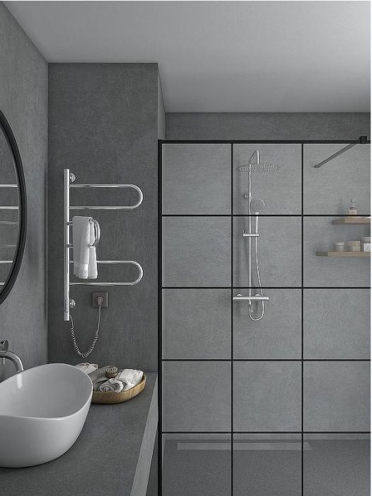 Электрический полотенцесушитель Vincea 44х80 VTD-1R2CE Хром