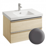 Тумба подвесная Odeon Up 80 см, цвет серый антрацит [EB895-N14]